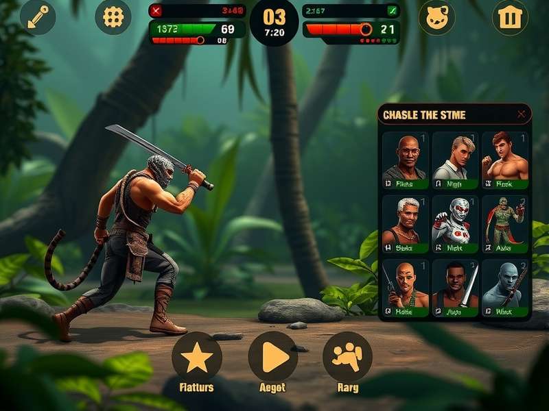 Jive Jaguar Hero combat system demonstration